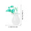 Magnetic Fridge Vases Set Ceramic Glass 3D Flower Pot 2