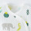 Baby Side Snap Romper Cotton Short Sleeve Graphic Print 4