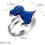 Mood Dinosaur Ring Set Color-Changing Temperature-Sensitive 8