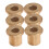 Copper Flanged Sleeve Bearings Kit 6 pcs for Industrial Use 7