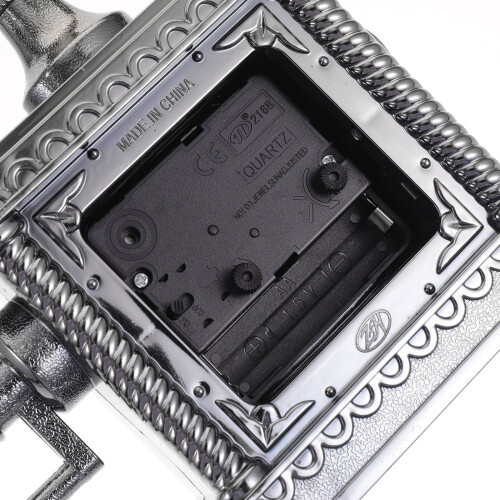 Vintage decorative phone clock for home office ABS material 2