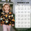 Hanorac cu volane pentru fete, model Maple Leaf Pumpkin Fall 7
