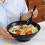 Plastic Ramen Bowl Anti-Slip Solid Color 1 pc 2