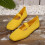 Γυναικεία μπαλαρίνες Slip-On με πλεκτά παπούτσια για περπάτημα σε χαμηλή φτέρνα 6