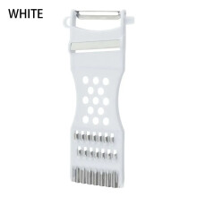 (White) Carrot Grater Vegetable Cutter Kitchen Accessories Masher Home Cooking Tools Fruit Wire Planer Potato Peelers Cutter
