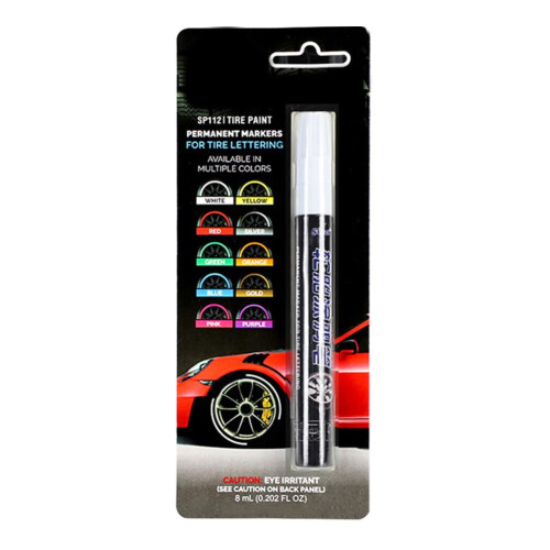 Tire Sidewall Lettering Paint Marker White 1 Pack 2