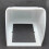 Doorbell Cover ABS White Universal Fitting 2 pcs 8