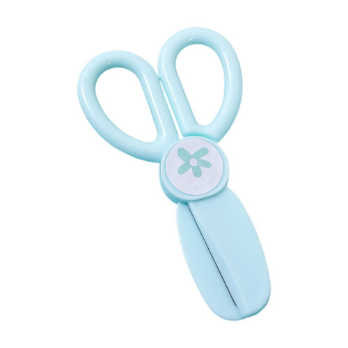 Colorful Round-Tip Safety Scissors Plastic Ergonomic 1 Pair 1