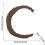 Grapevine Wreath Base Natural Twig Hoop 12 inch 3