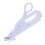 Electric Scissors Fabric Cutting Safety Lock White Plastic 4