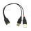 Καλώδιο διαχωριστή USB2.0Y για φόρτιση και συγχρονισμό δεδομένων 28AWG 7