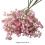 Haarclips met kunstbloemen van gipskruid, 12 stuks 2