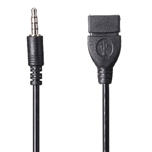 Προσαρμογέας ήχου 3,5 χιλ. σε USB για χρήση με ακουστικά αυτοκινήτου μέσω smartphone 2
