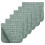 Mulltücher, 100 % Baumwolle, 51 x 25 cm, 6er-Pack, Braun 8
