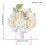 Artificial Rose Wedding Bouquet Round Throw Toss Bunch 3