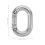 Stainless Steel Locking Carabiner Clips 5 Pcs 8