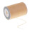 Beige waxed polyester thread flat 0.8mm 90m 3