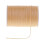 Beige waxed polyester thread flat 0.8mm 90m 6