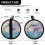Dolphin Pot Holders Rainbow 2PCS Anti-Slip Insulated 7