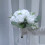 Artificial Rose Wedding Bouquet Round Throw Toss 1 Piece 3