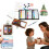 Ξύλινο Μίνι Σετ Ταξιδιού Ακουαρέλας με Κλιπ12 Χρώματα 8