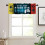 Gaming Window Valance Yellow Red Controller Design 54x18in 5