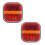 Magnetic Wireless LED Trailer Brake Lights Kit 2