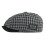 Men's Retro Plaid Octagonal Peaked Cap 1pc 2