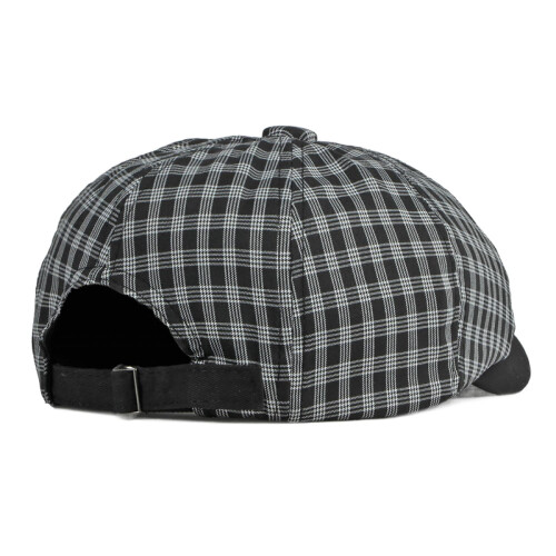 Men's Retro Plaid Octagonal Peaked Cap 1pc 2