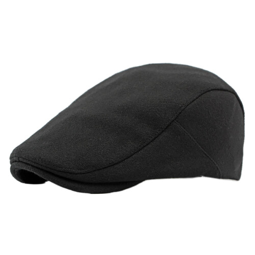 Japanese Style Retro Beret Wool Peaked Cap 1 2