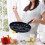 XiYing Non-Stick Griddle Pan Square 20 cm 7