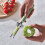 Adjustable Fruit and Vegetable Peeler with Pepper Corer 4