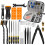 3D Printer Tool Kit & Accessories for All FDM/SLA Printers, Includes Nozzle Cleaning Kit, Deburring Tool, Files, Brushes 1
