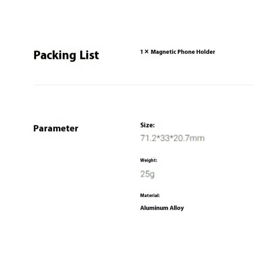 Magnetic Phone Clamp for Flow 2 Pro Gimbal - Aluminum 2