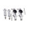 ATV Motor Handlebar Mount Bracket Clamp 8