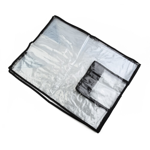 Luggage Cover PVC Clear Protector for Wheeled Suitcase 1