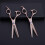 Hair Thinning Scissors Rose Gold 6 Inch 2pcs 4