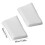 Disposable Pillow Protectors Travel Size 2-Pack White 3