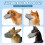Dog Gas Mask Adjustable Anti-PM2.5 Reusable 6