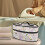 Sac de rangement pour machine à repasser avec poignée et fermeture éclair 2