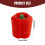 Cartoon Chili Eraser Cute Student Rubber 1 Piece 3