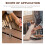 Hand Saw for Wood Cutting Ergonomic Handle Steel Blade 8