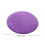 Stool Cushion Round Purple 15.7 Inch with Ties 3