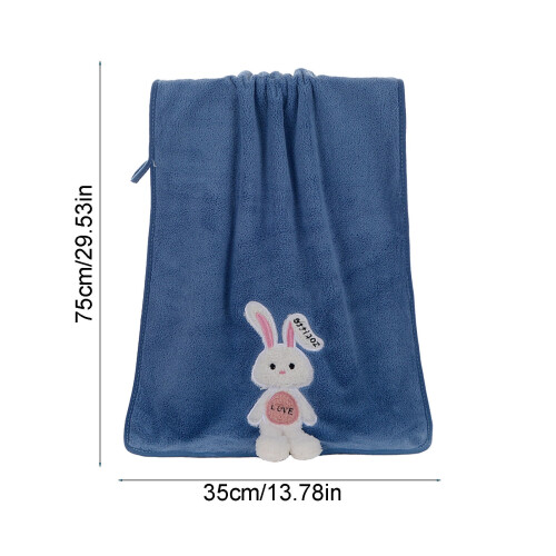 Easter Bunny Hand Towel, Polyester, 29.5 x 13.8 in 2