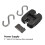 Mini Digital Crane Scale 300kg LCD S-Hook 3 Units Portable 3
