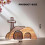 Wooden Empty Tomb Tabletop Ornament Set 12 pcs 2