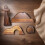 Wooden Empty Tomb Tabletop Ornament Set 12 pcs 5