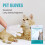 Pet Cleaning Gloves Disposable Waterless Bath 1 Pair 4