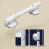 Bathroom Safety Handrail with Storage Hook Non-Slip Suction 4