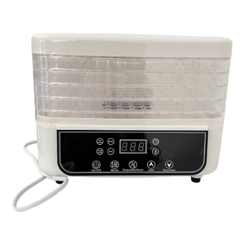 Compact Food Dehydrator with Adjustable Temperature and 1